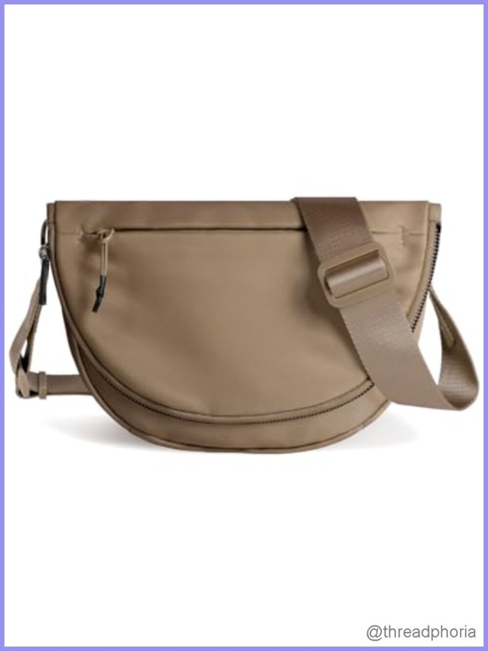 Waterproof Nylon Crossbody Bag Adjustable Strap Shoulder Bag